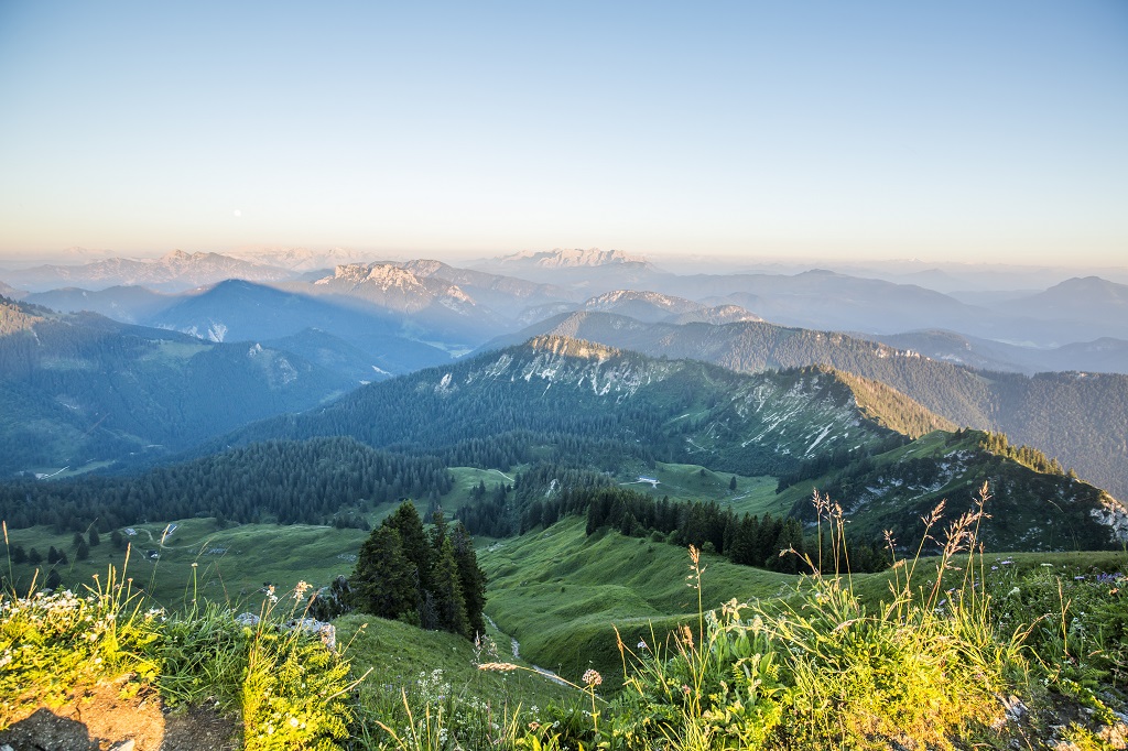 Blick vom Hochgern